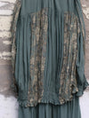 Mutedance 25 Autumn/Winter V-neck silk dress MD-MD25FW31-green (MD25FW30)